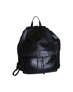 Backpack, Leather, Black, L, Dust bag, Receipt, 340139.1000.S.002125